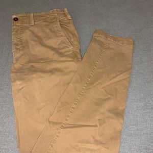 American Eagle, original straight khakis.